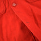 Vintage 1950s Boy Scouts Of America Red Wool Button Up Shirt Men's Large from propervintagecanada