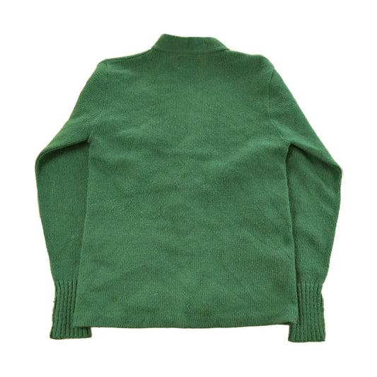 Vintage 1950s Bristol Collegiate Sportswear Knit Cardigan Sweater Men's Medium from propervintagecanada