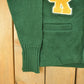 Vintage 1950s Bristol Collegiate Sportswear Knit Cardigan Sweater Men's Medium from propervintagecanada