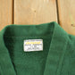 Vintage 1950s Bristol Collegiate Sportswear Knit Cardigan Sweater Men's Medium from propervintagecanada
