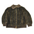 Vintage 1950s Brown Fur Zip Up Jacket from propervintagecanada