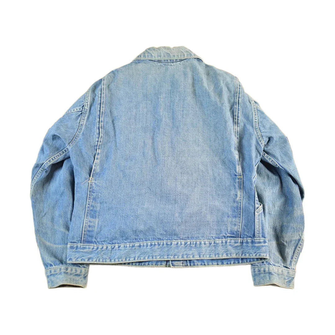 Vintage 1950s Buckaroo Big Smith Denim Jean Jacket Men's Medium from propervintagecanada