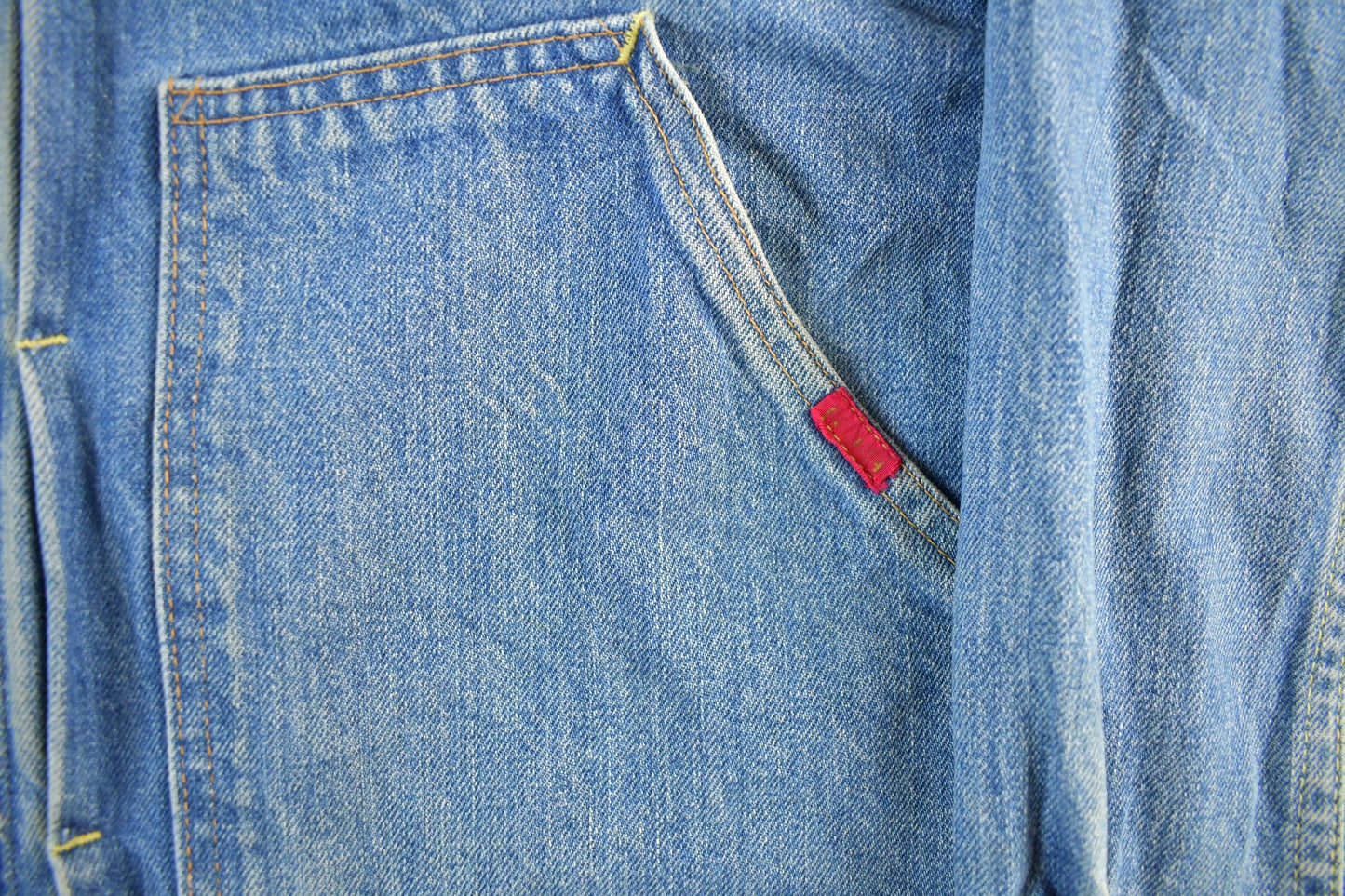 Vintage 1950s Buckaroo Big Smith Denim Jean Jacket Men's Medium from propervintagecanada