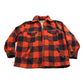 Vintage 1950s Buffalo Plaid Wool Button Up Shirt Back Vent Men's Large from propervintagecanada