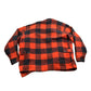 Vintage 1950s Buffalo Plaid Wool Button Up Shirt Back Vent Men's Large from propervintagecanada