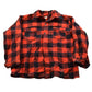 Vintage 1950s Buffalo Plaid Wool Button Up Shirt Back Vent Men's Medium from propervintagecanada