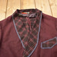 Vintage 1950s Burgundy Button Up Blazer Jacket from propervintagecanada