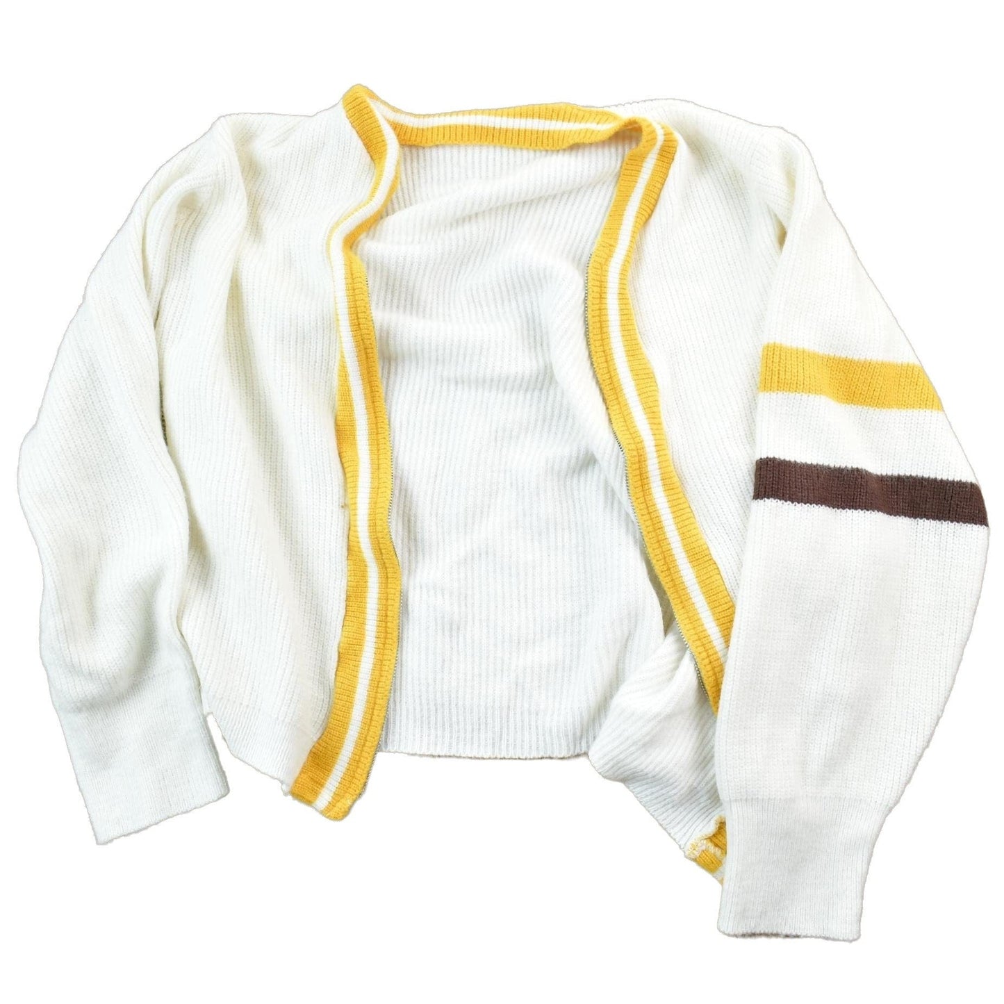 Vintage 1950s Cardigan Varsity Sweater Women's S from propervintagecanada