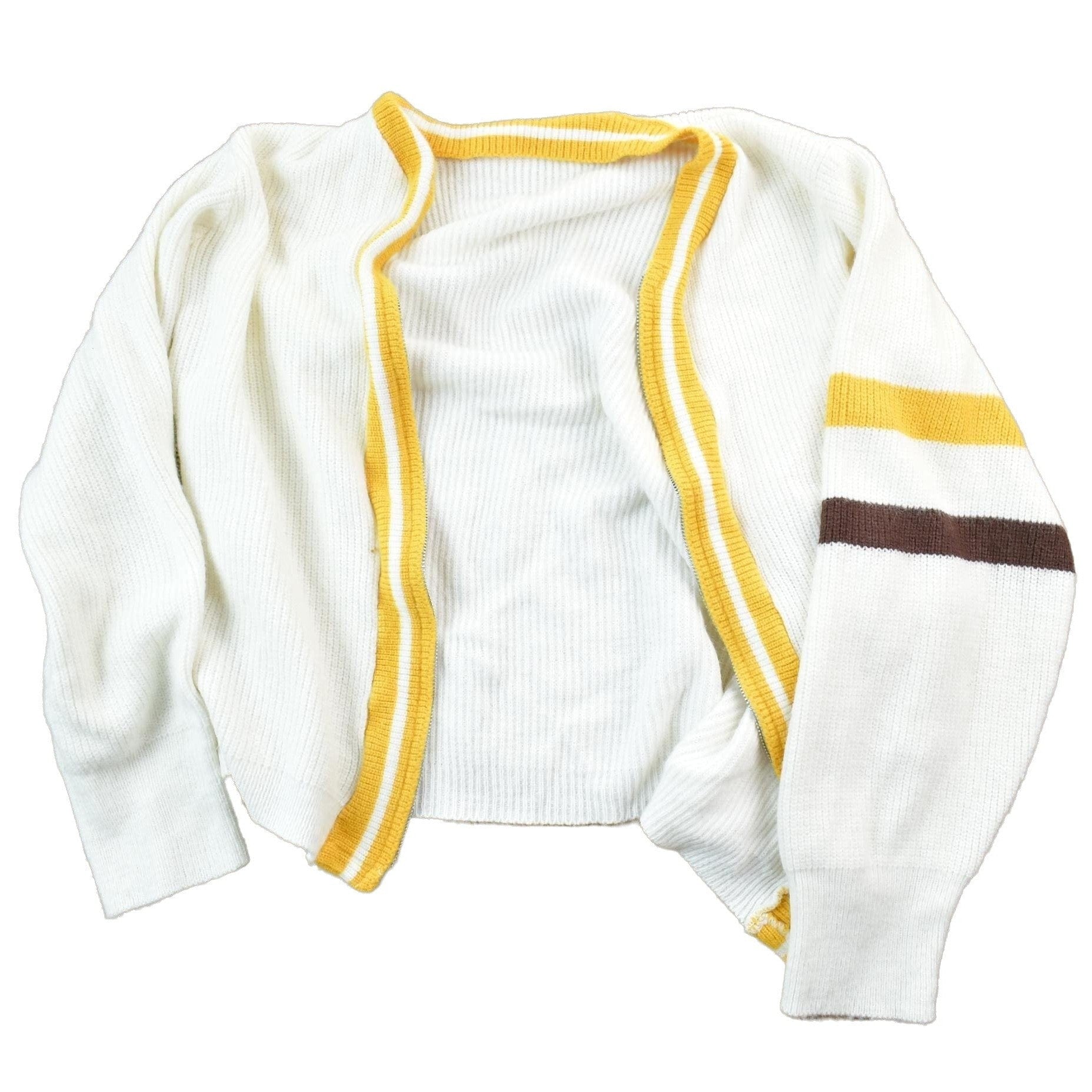 Vintage 1950s Cardigan Varsity Sweater Women's S from propervintagecanada