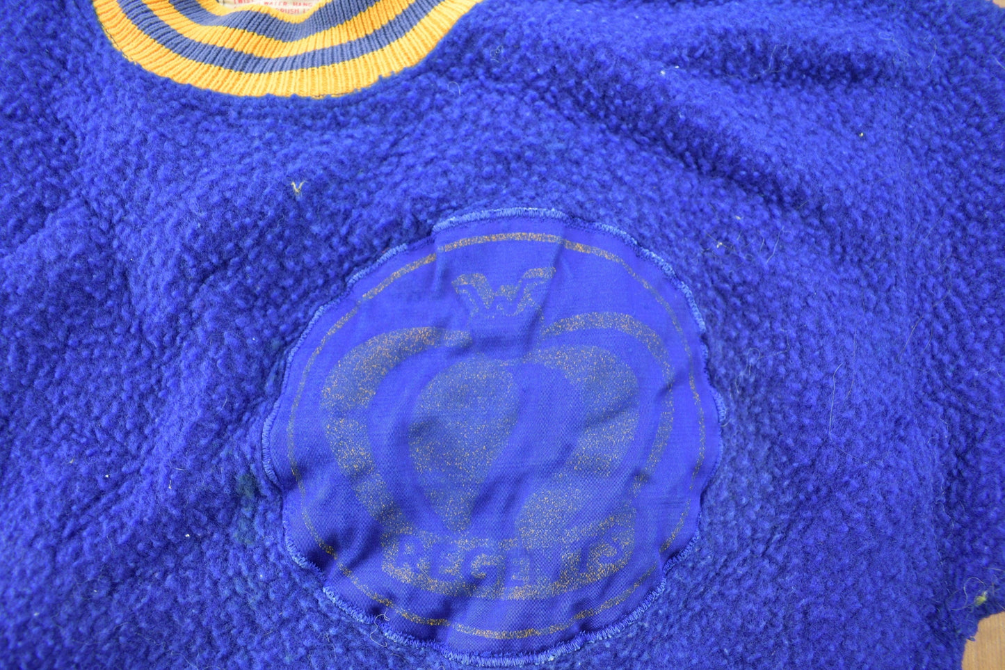 Vintage 1950s Champion Fleece Mock Neck Sweatshirt from propervintagecanada