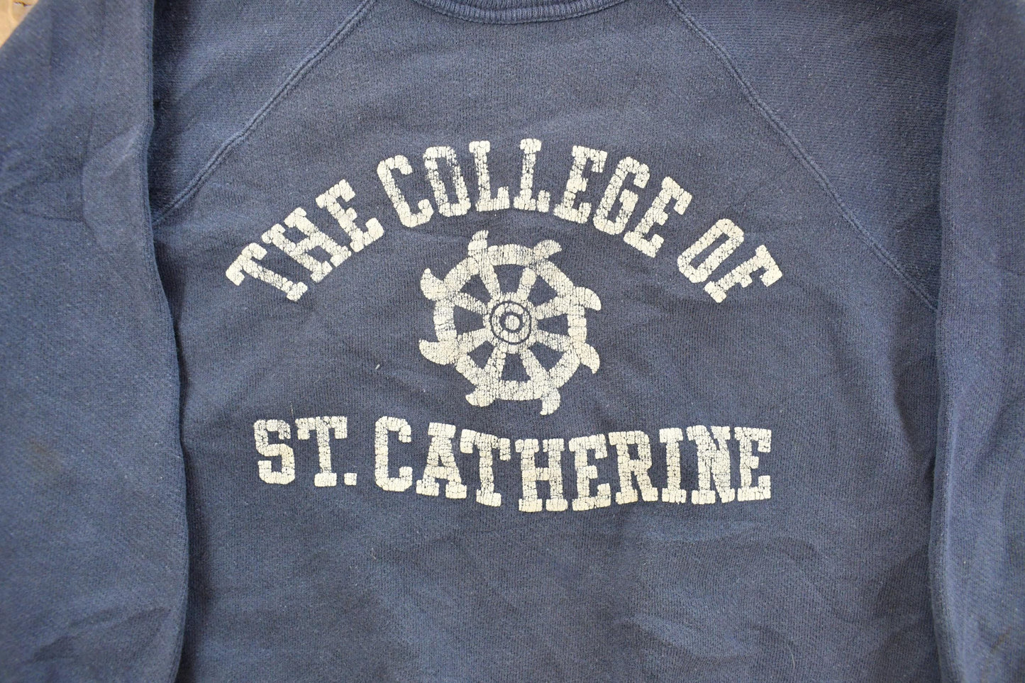 Vintage 1950s College of St. Catherine Crewneck Sweatshirt Men's Small from propervintagecanada