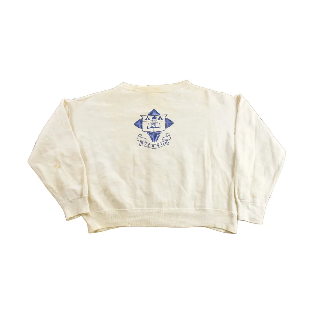 Vintage 1950s Collegiate Crewneck Men's Medium from propervintagecanada
