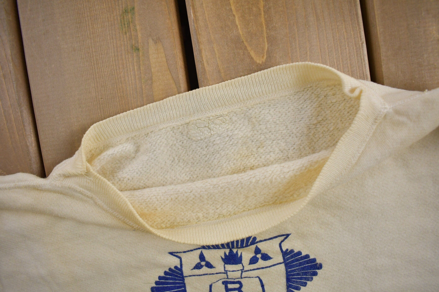 Vintage 1950s Collegiate Crewneck Men's Medium from propervintagecanada