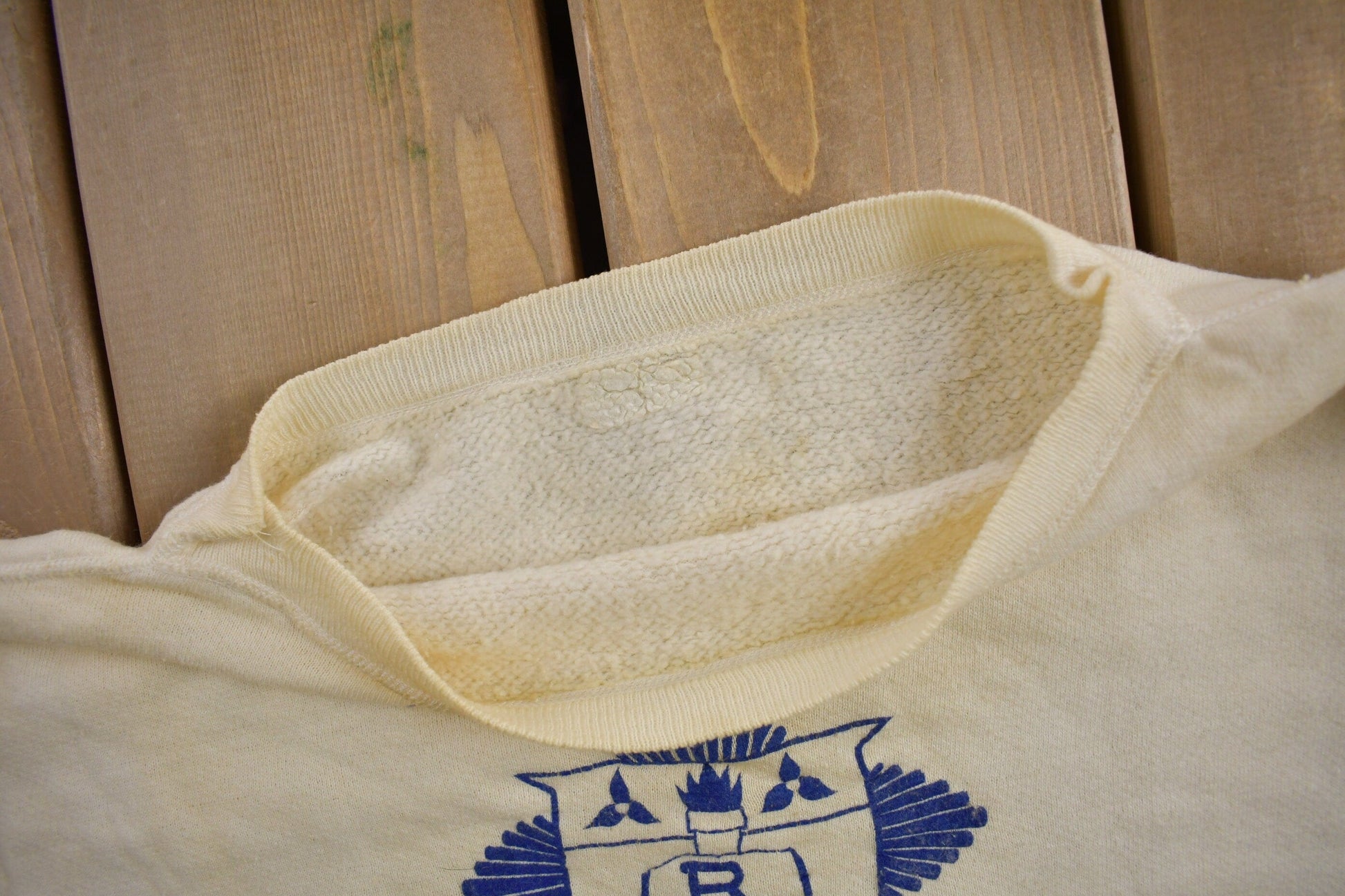 Vintage 1950s Collegiate Crewneck Men's Medium from propervintagecanada