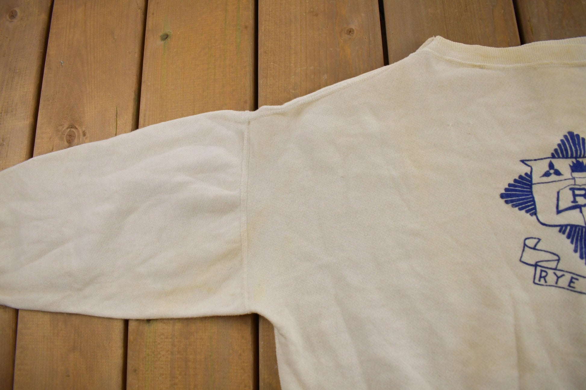 Vintage 1950s Collegiate Crewneck Men's Medium from propervintagecanada
