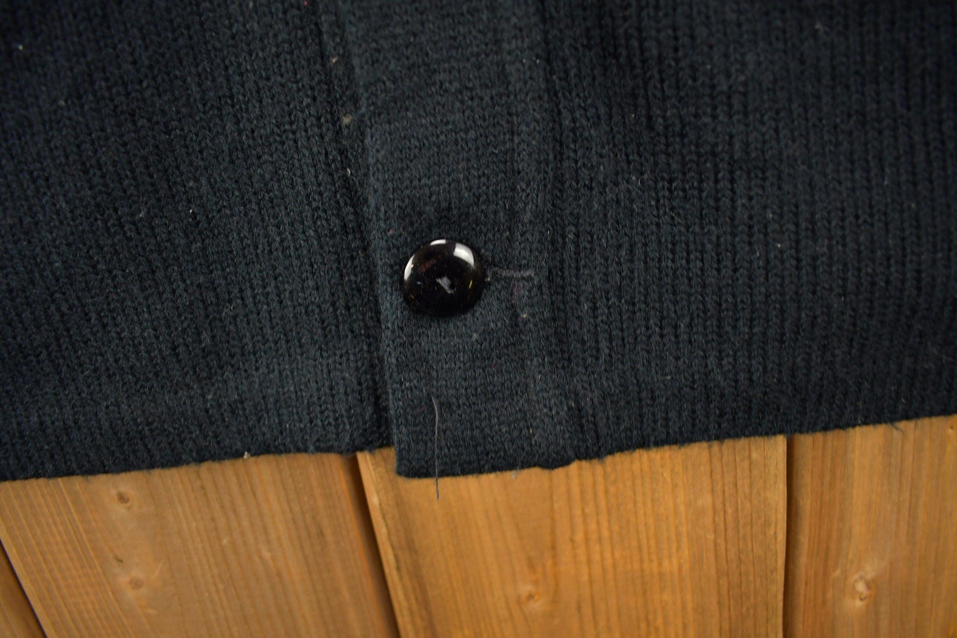 Vintage 1950s Collegiate Knit Cardigan Sweater from propervintagecanada