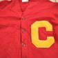 Vintage 1950s Collegiate Knit Cardigan Sweater Men's Medium from propervintagecanada