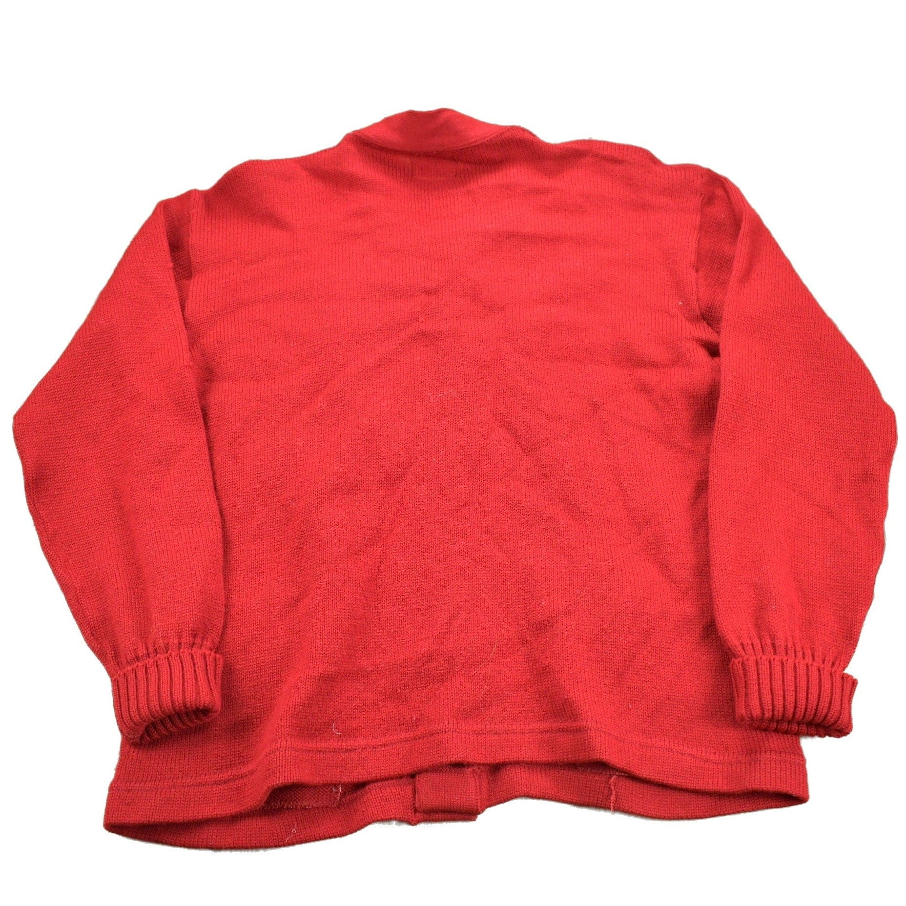 Vintage 1950s Collegiate Knit Cardigan Sweater Men's Medium from propervintagecanada