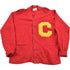 Vintage 1950s Collegiate Knit Cardigan Sweater Men&