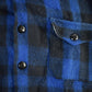 Vintage 1950s Commander Plaid Wool Button Up Shirt Jacket Men's L from propervintagecanada