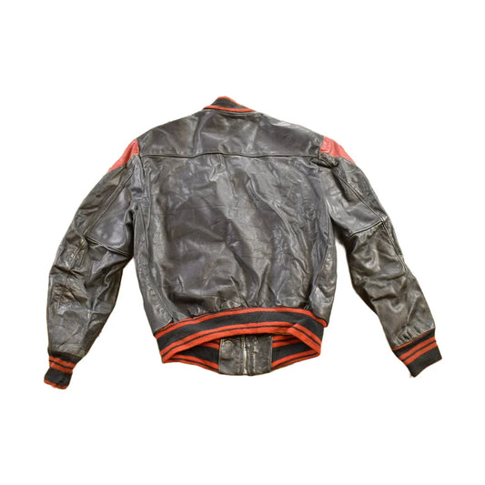 Vintage 1950s CPLS Basketball Club Leather Jacket from propervintagecanada