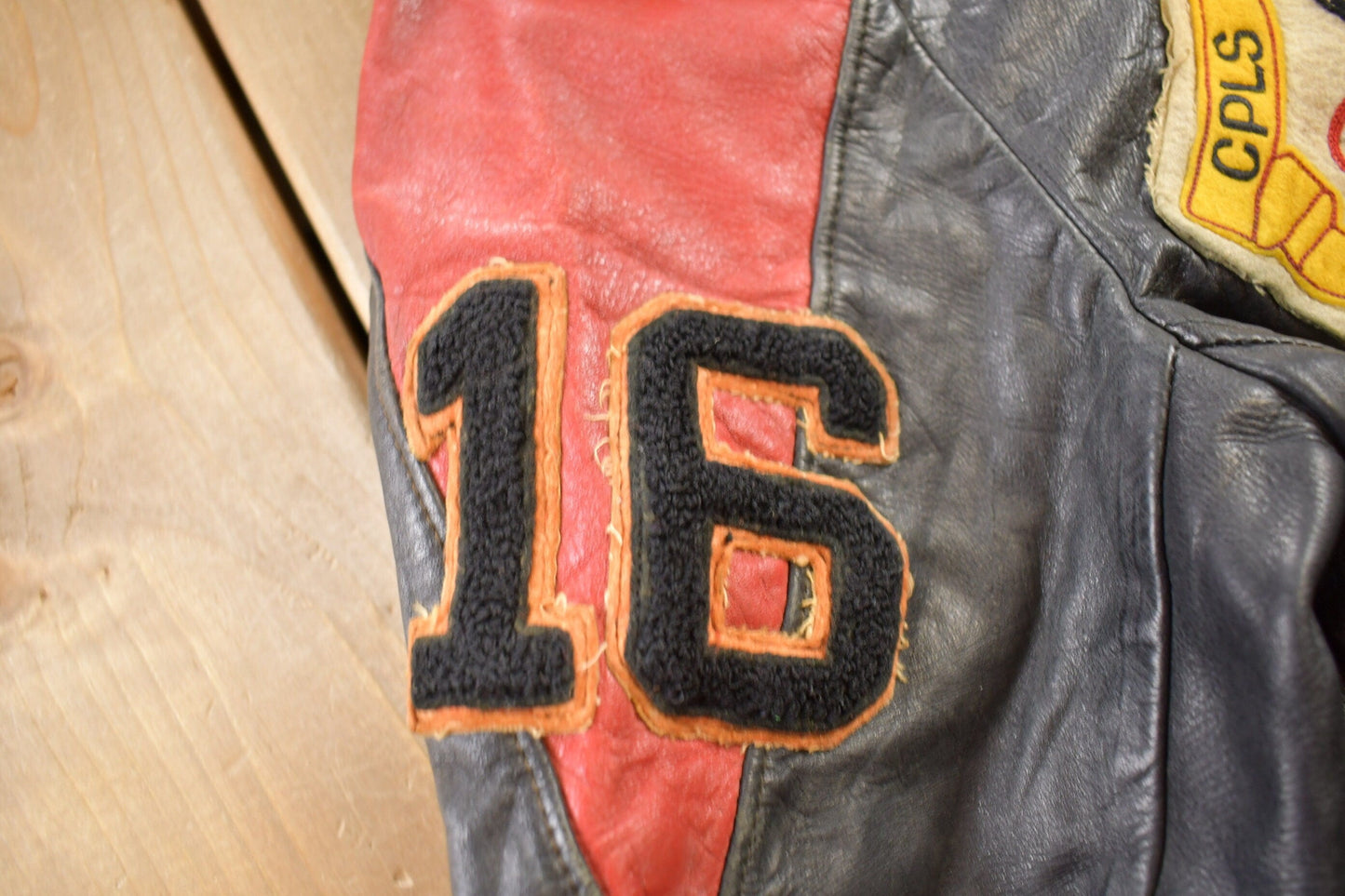 Vintage 1950s CPLS Basketball Club Leather Jacket from propervintagecanada
