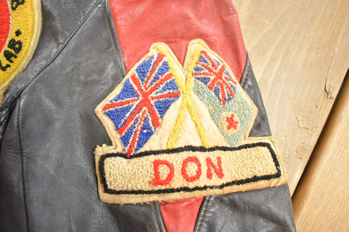 Vintage 1950s CPLS Basketball Club Leather Jacket from propervintagecanada