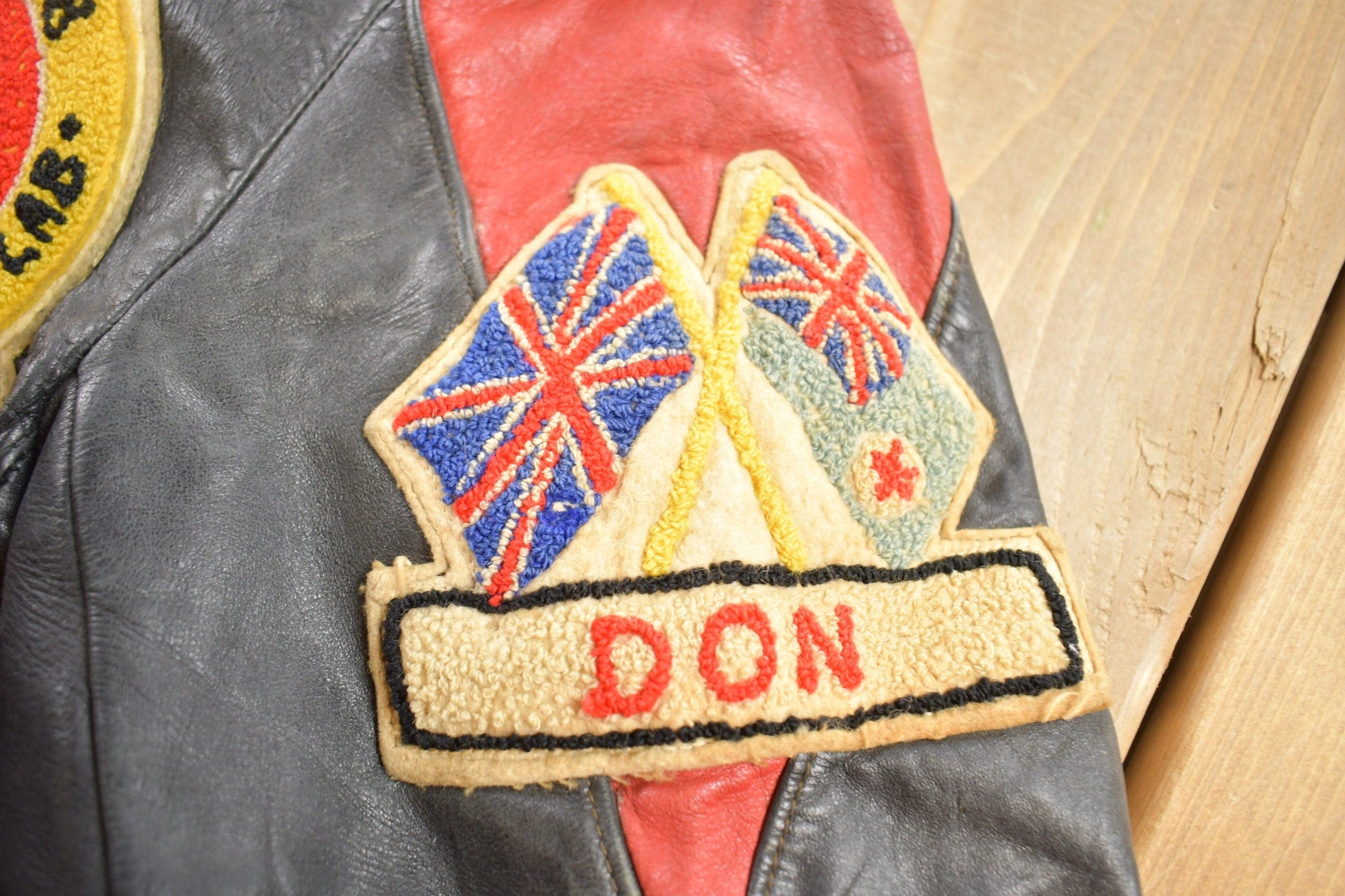 Vintage 1950s CPLS Basketball Club Leather Jacket from propervintagecanada