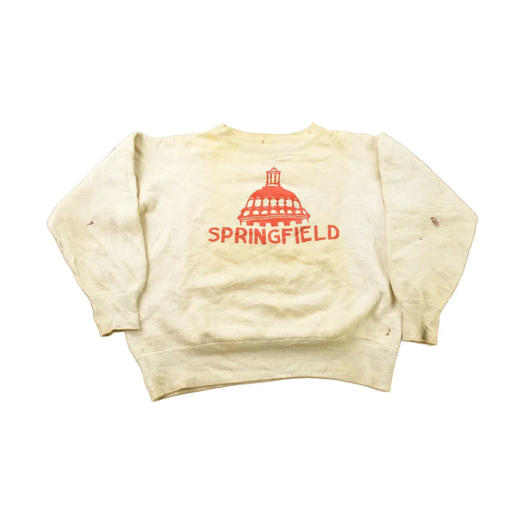 Vintage 1950s Crewneck Spring Field College Collegiate Wear Men's Medium from propervintagecanada