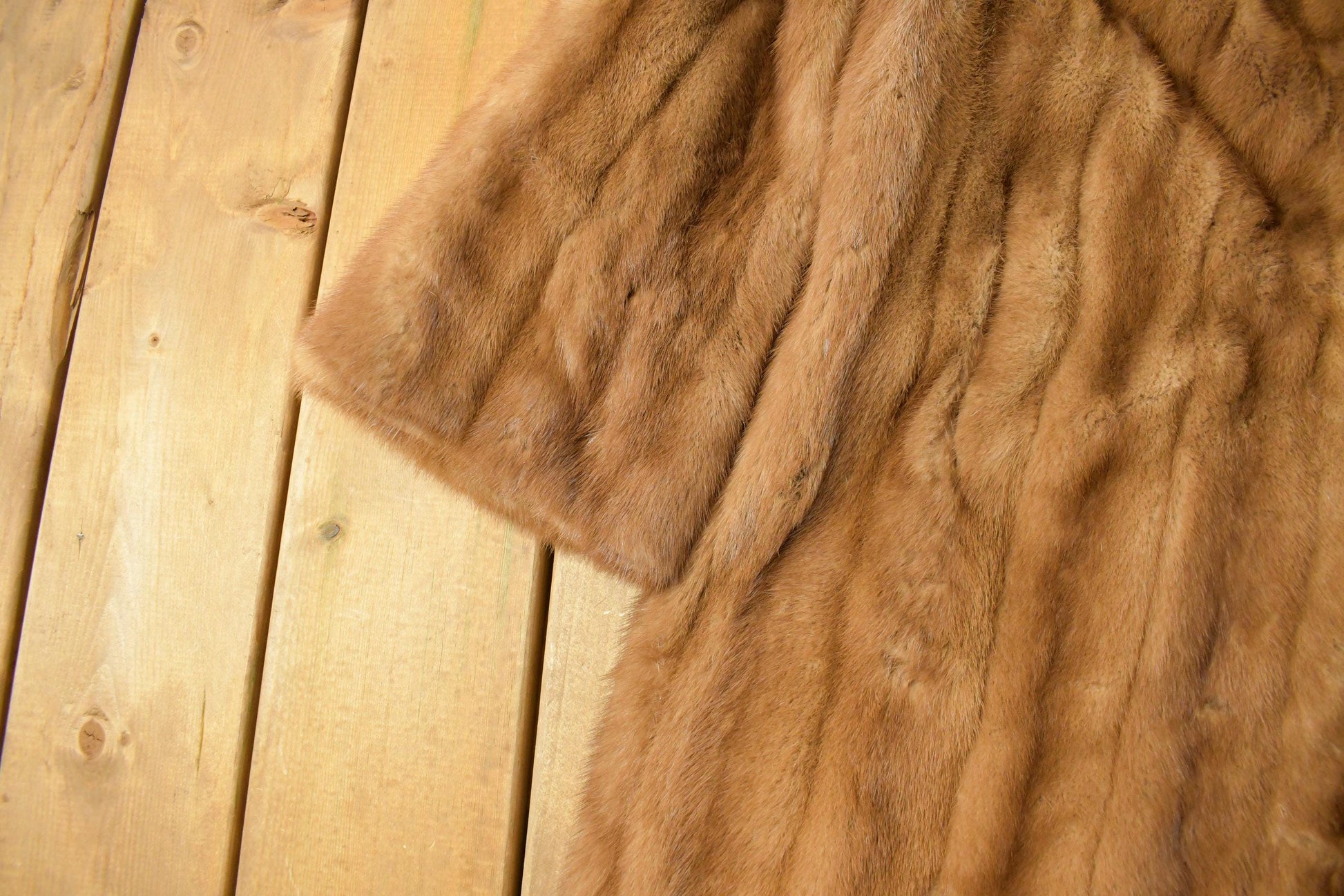 Vintage 1950s Dempsters Full Length Mink Fur Coat Women's Medium from propervintagecanada