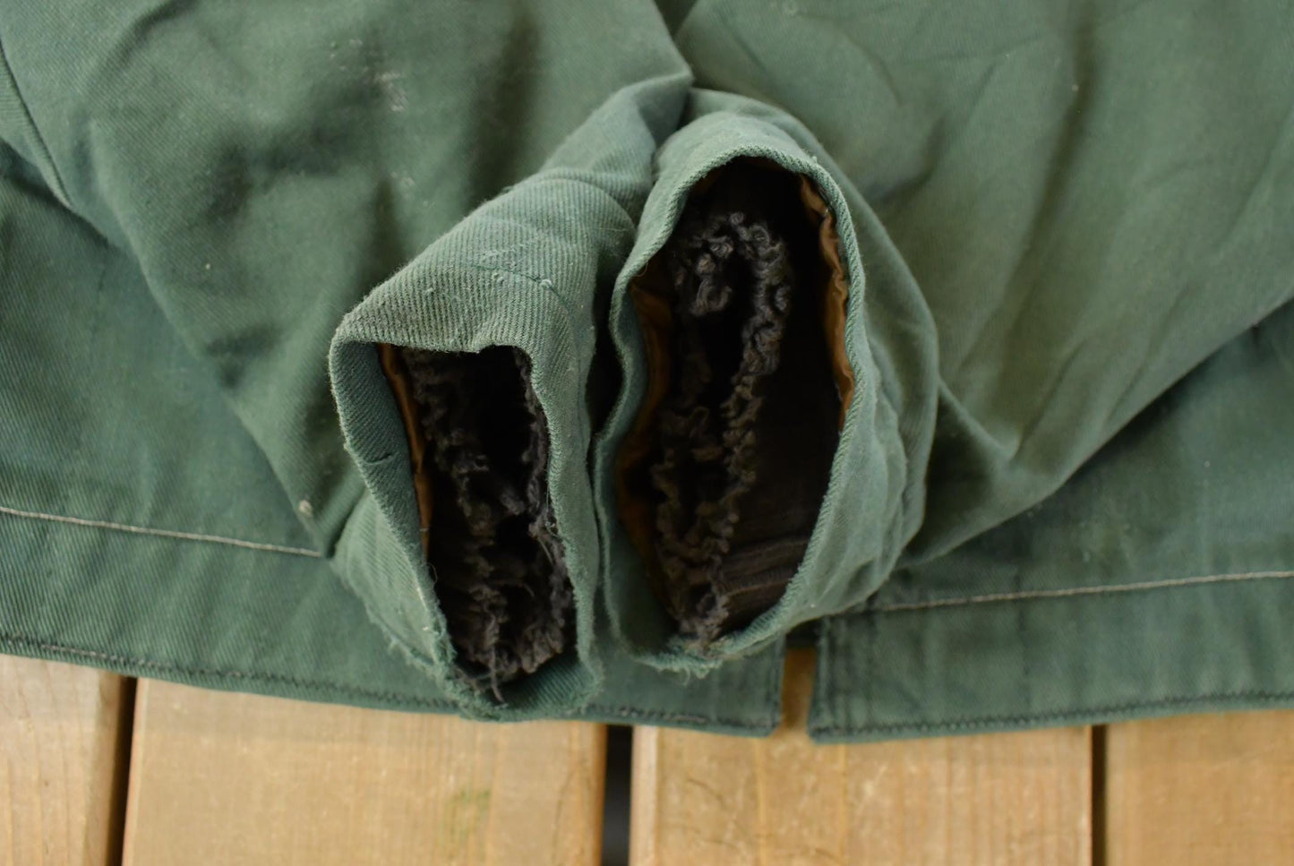 Vintage 1950s Distressed Work Jacket Men's Medium / True Vintage / 50s Full Zip / Workwear Coat from propervintagecanada