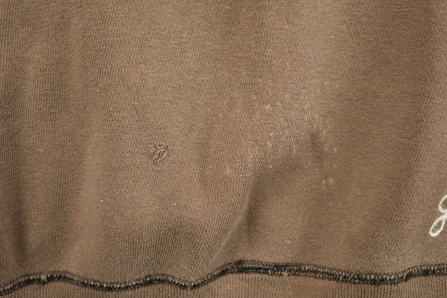 Vintage 1950s Embroidered Varsity Crewneck Men's Medium from propervintagecanada