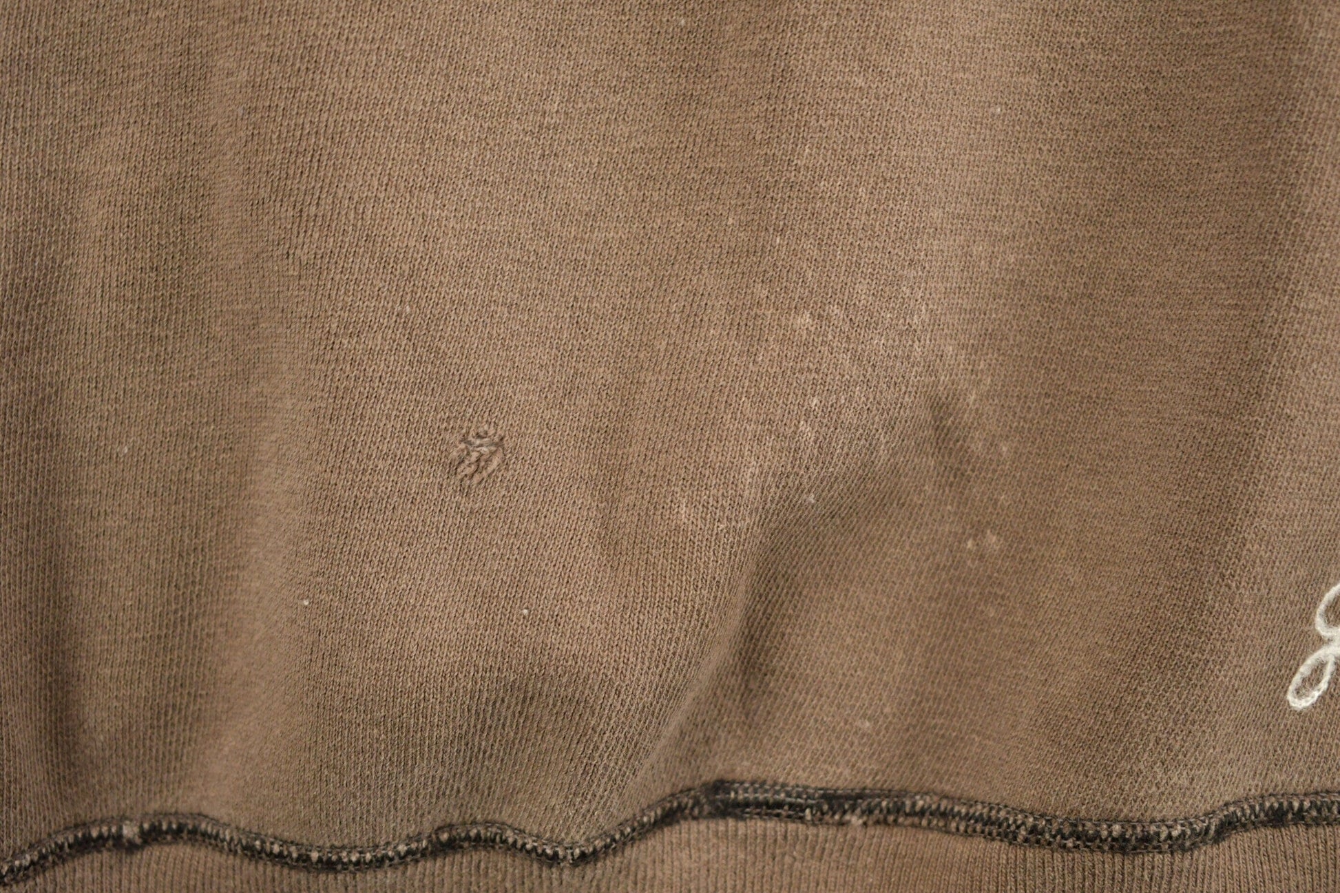 Vintage 1950s Embroidered Varsity Crewneck Men's Medium from propervintagecanada