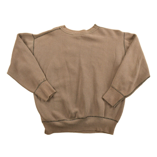 Vintage 1950s Embroidered Varsity Crewneck Men's Medium from propervintagecanada