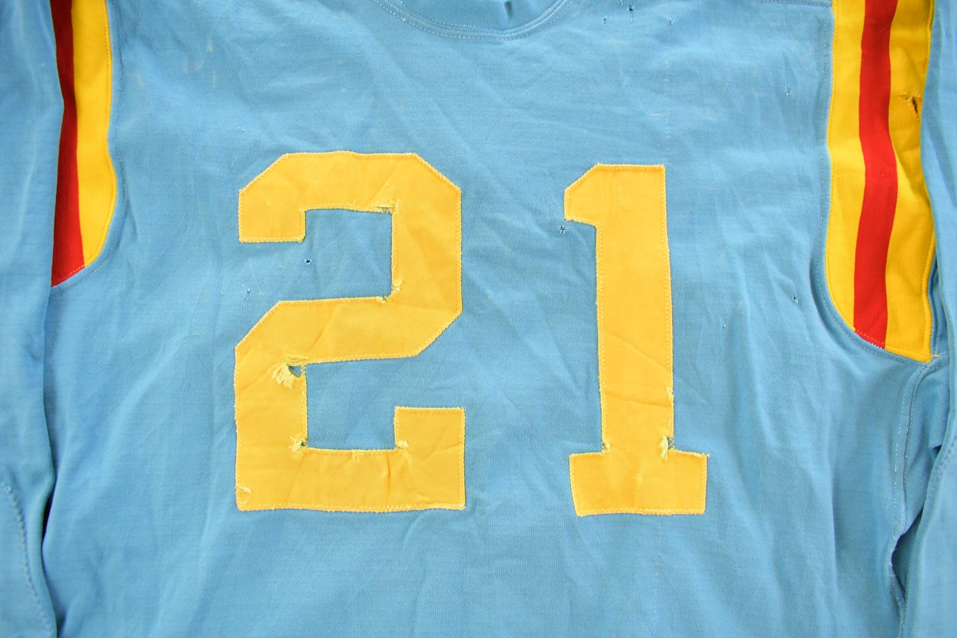 Vintage 1950s Emery Johnson Sporting Goods Football Jersey Men's L from propervintagecanada