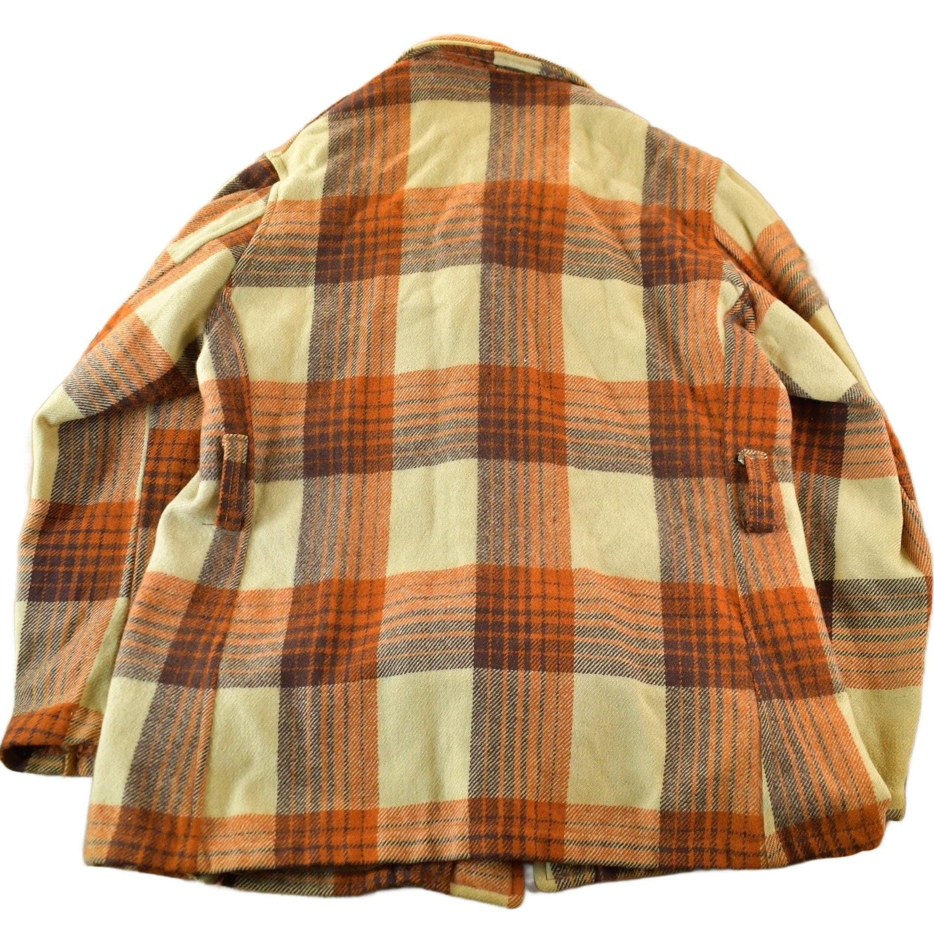 Vintage 1950s Flannel Jacket Men's Medium from propervintagecanada