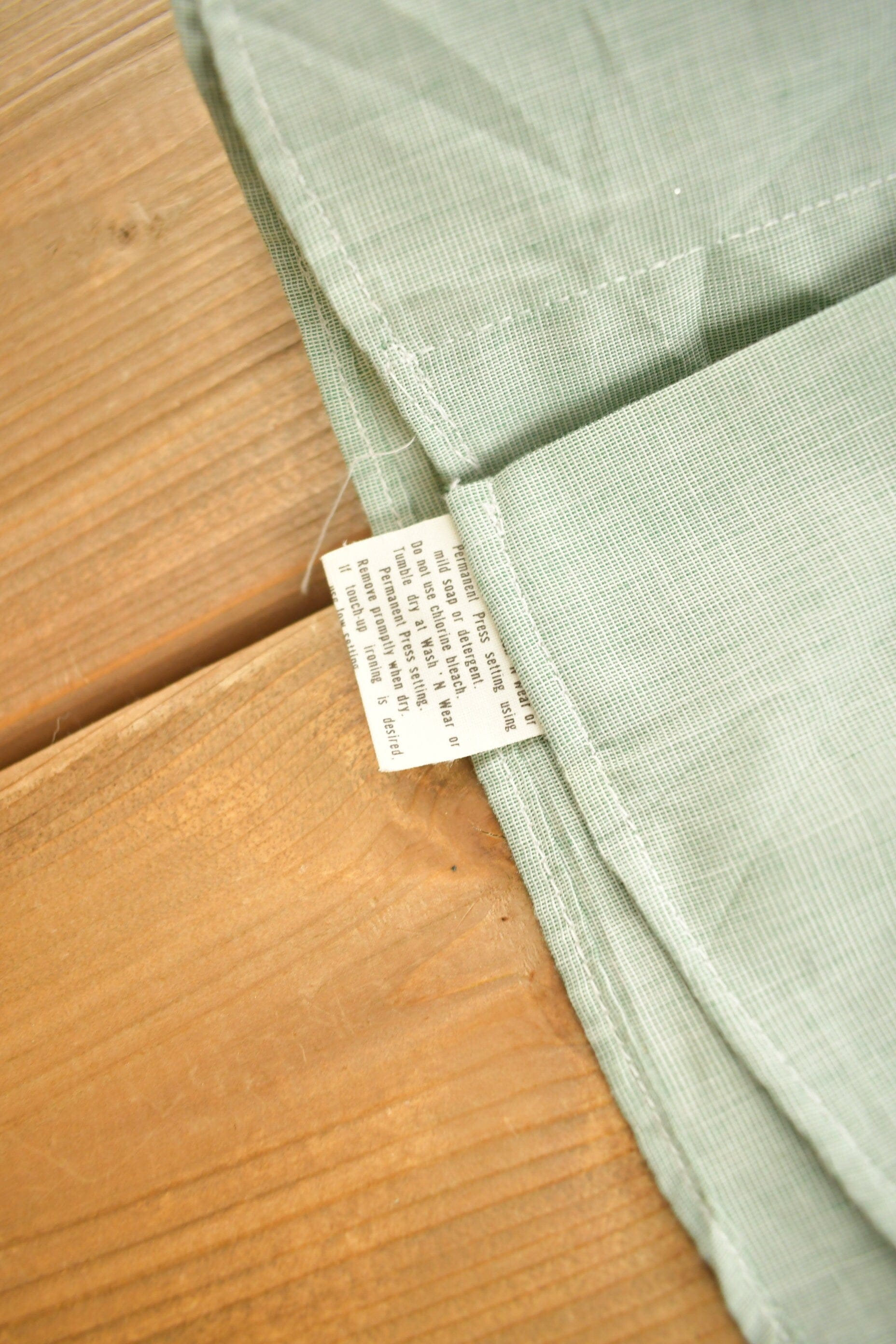 Vintage 1950s Flying Cross Perma Press Broadcloth Blank Button Up Shirt Men's XL from propervintagecanada