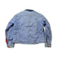 Vintage 1950s Genuine Roebucks Button Up Jean Jacket from propervintagecanada