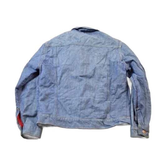 Vintage 1950s Genuine Roebucks Button Up Jean Jacket from propervintagecanada