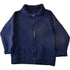 Vintage 1950s Hand-Knit Blank Navy Blue Cowichan Sweater Men&