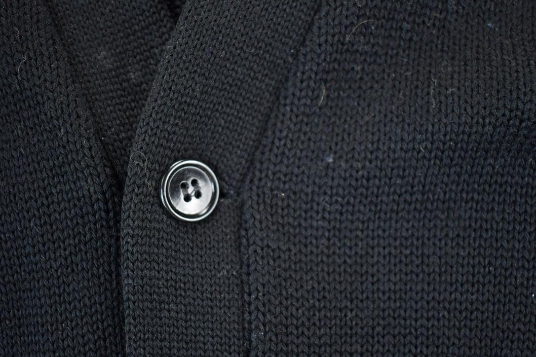 Vintage 1950s Imperial Knit Perfect Mild Distress Cardigan Sweater Men's S from propervintagecanada