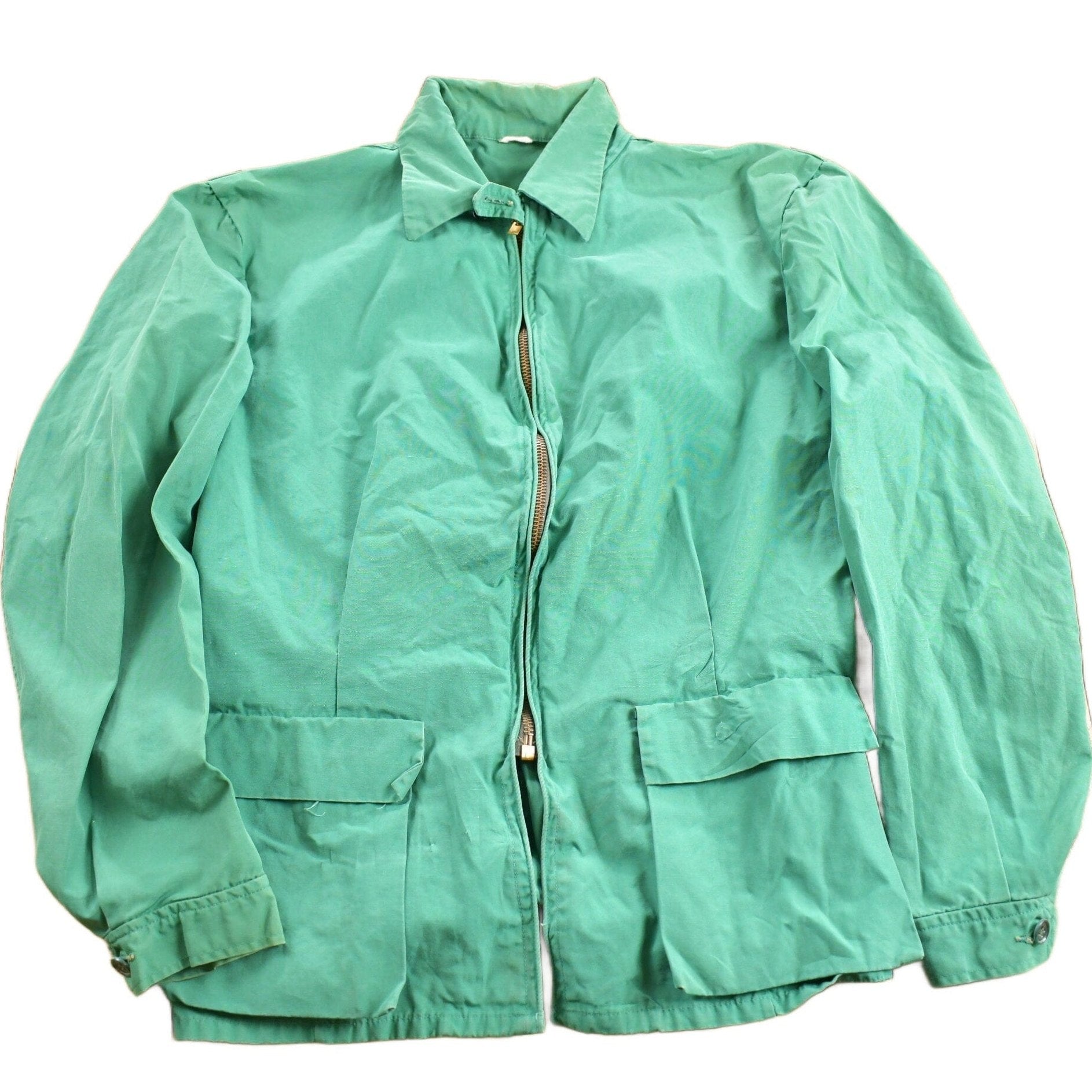 Vintage 1950s Kodiak Kloth Lightweight Robins Egg Hunting Jacket Men's S from propervintagecanada