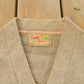 Vintage 1950s Lamb Knit Wool Knit Cardigan Sweater Men's Small / True Vintage / Made In USA / 50s Cardigan Sweatshirt from propervintagecanada