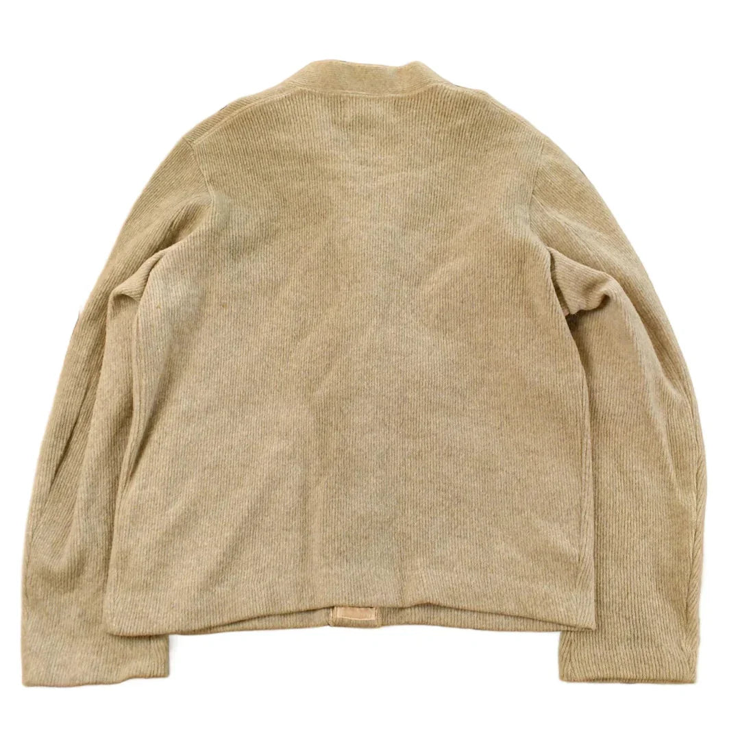 Vintage 1950s Lamb Knit Wool Knit Cardigan Sweater Men's Small / True Vintage / Made In USA / 50s Cardigan Sweatshirt from propervintagecanada