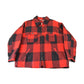 Vintage 1950s LL Bean Plaid Heavy Weight Wool Button Up Jacket Men's Large from propervintagecanada