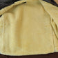 Vintage 1950s LL Bean Shearling Leather Flight Jacket Men's Medium from propervintagecanada
