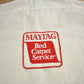 Vintage 1950s Maytag Red Carpet Service Button Up Shirt Men's L from propervintagecanada