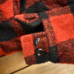 Vintage 1950s Melton Outer-Wear Buffalo Plaid Wool Hunting Jacket from propervintagecanada