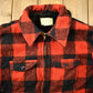 Vintage 1950s Melton Outer-Wear Buffalo Plaid Wool Hunting Jacket from propervintagecanada