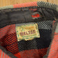 Vintage 1950s Melton Outer-Wear Buffalo Plaid Wool Hunting Jacket Men's Medium from propervintagecanada